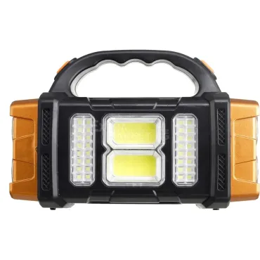 Многофункционален LED преносим фенер HB-2678 с USB и соларно зареждане