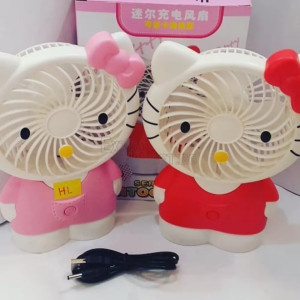 Мини вентилатор с презареждаема батерия Hello Kitty