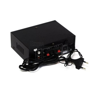 Мини стерео двуканален усилвател SN-777BT Bluetooth/USB/FM