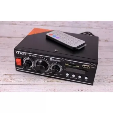 Мини стерео двуканален усилвател SN-777BT Bluetooth/USB/FM