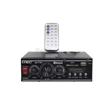 Мини стерео двуканален усилвател SN-777BT Bluetooth/USB/FM