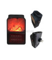 Мини печка духалка Flame Heater имитираща жив огън
