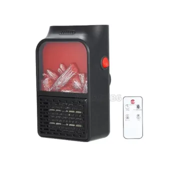 Мини печка духалка Flame Heater имитираща жив огън