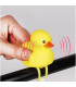 Мини гумена тромба пате с осветление за детско колело
