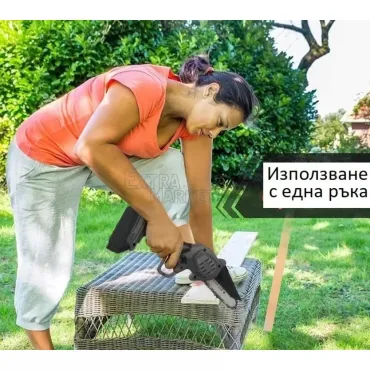 Мини акумулаторен трион с 2 броя батерии 24V