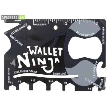 Wallet Ninja - мултифункционално приспособление за портфейл