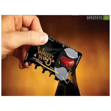 Wallet Ninja - мултифункционално приспособление за портфейл