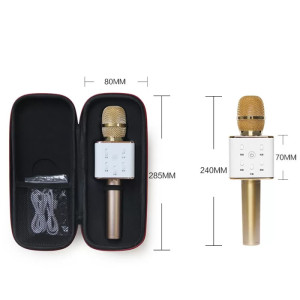 Микрофон-караоке Q7 bluetooth свързване