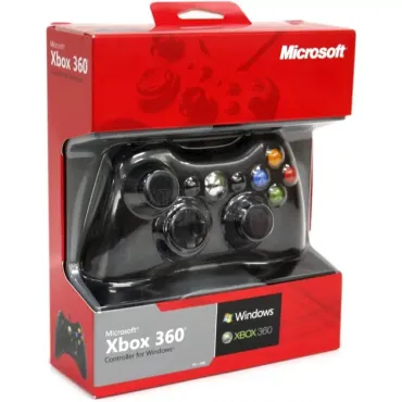 Microsoft USB жичен контролер за Windows XP и Xbox 360