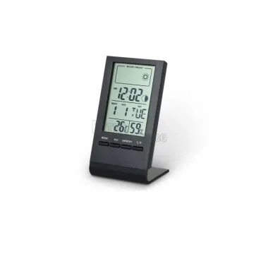 Метео станция: часовник + термометър + хигрометър с LCD дисплей TH100