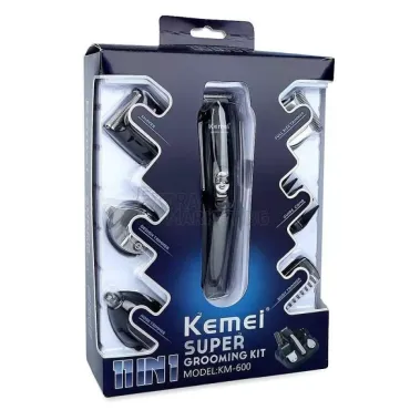 Машинка за подстригване-комплект 11 части KEMEI KM-600