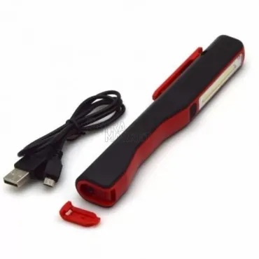 Малка мощна работна лампа с магнит и USB зареждане
