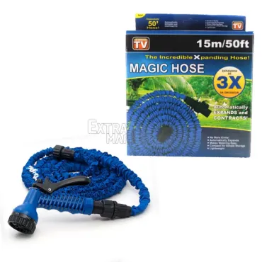 Магически разгъваем маркуч за поливане MAGIC HOSE 15 метра