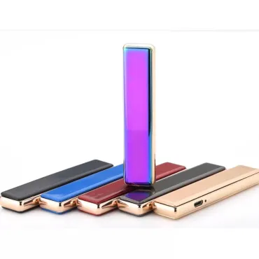 Луксозна USB електронна запалка с резервни нагреватели