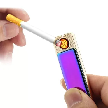 Луксозна USB електронна запалка с резервни нагреватели