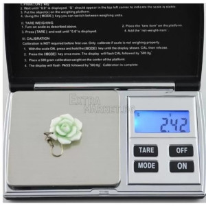 Луксозна бижутерска дигитална везна 0.01/200 гр.