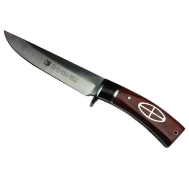 Ловджийски нож с дървена дръжка Columbia USA Saber