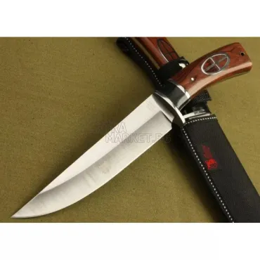 Ловджийски нож с дървена дръжка Columbia USA Saber