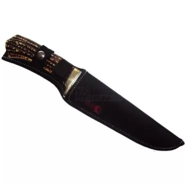 Ловджийски нож (Columbia USA Saber) с рогова дръжка