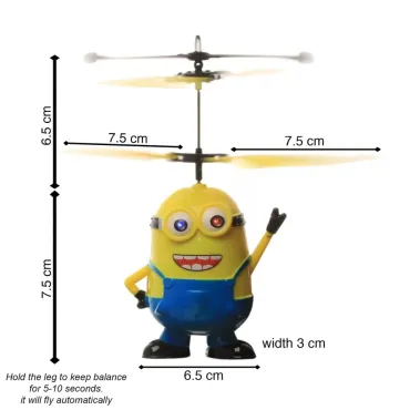 Летящ миньон-хеликоптер minions