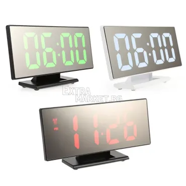 LED цифров огледален часовник