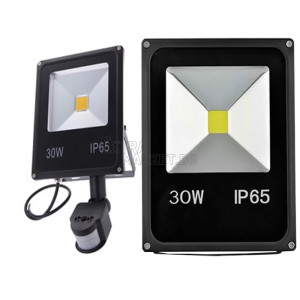 Led прожектор със сензор за движение 30W (Влагозащитен)