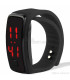 LED дигитален часовник-гривна от силикон за фитнес