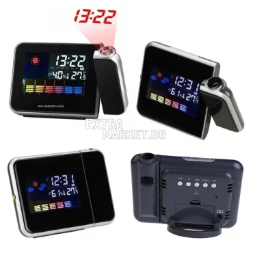 LED Часовник с прoeкция и календар DS8190