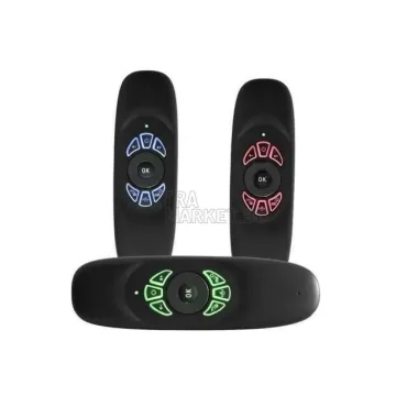 LED Безжична Qwerty Клавиатура с Air Mouse Дистанционно