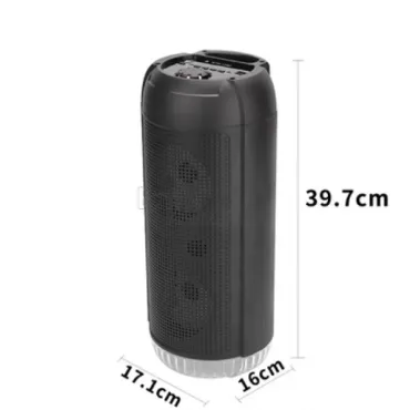 KTS-1180 Колона с Bluetooth свързване (Led осветление) и два говорителя (2 x 5 Watt)