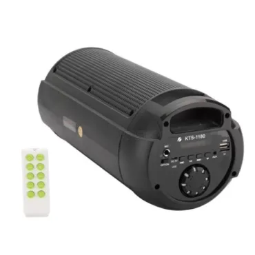 KTS-1180 Колона с Bluetooth свързване (Led осветление) и два говорителя (2 x 5 Watt)