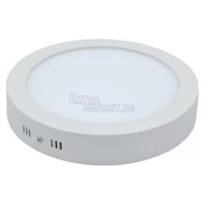 Кръгъл LED панел за външен монтаж 18 W
