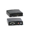 Конвертор-преобразувател вход VGA/2xRCA изход HDMI