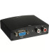 Конвертор-преобразувател вход VGA/2xRCA изход HDMI