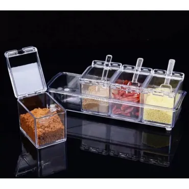 Комплект за подправки Crystal seasoning box