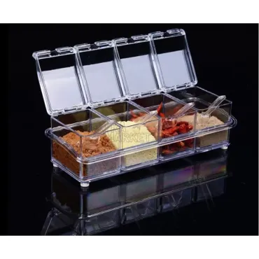 Комплект за подправки Crystal seasoning box
