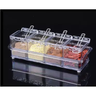 Комплект за подправки Crystal seasoning box