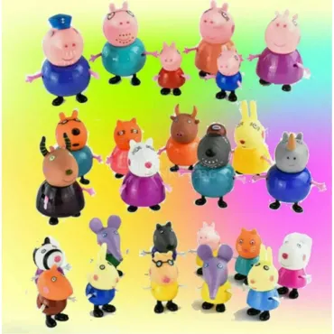Комплект за игра 25 части Peppa Pig и Приятели Emily, Rebecca, Suzy