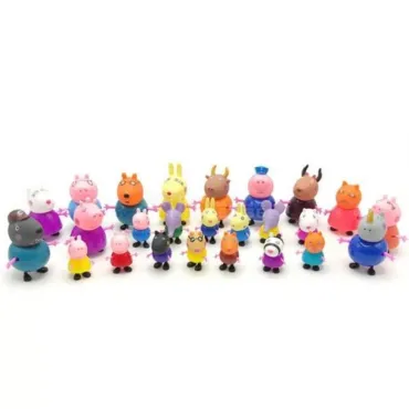 Комплект за игра 25 части Peppa Pig и Приятели Emily, Rebecca, Suzy