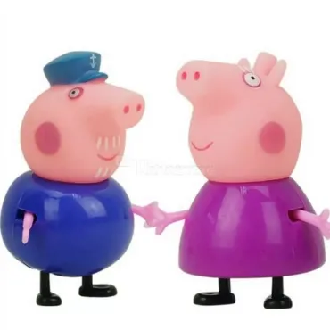 Комплект за игра 25 части Peppa Pig и Приятели Emily, Rebecca, Suzy