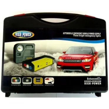 Комплект компресор и стартер за кола High Power Jump Starter