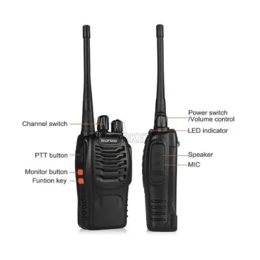 Комплект два броя радиостанция Baofeng BF-888S