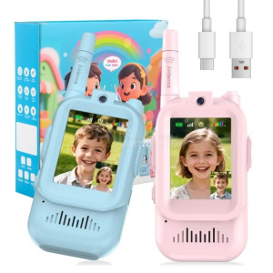 Комплект Детски Уоки-токита с Камера и USB зареждане
