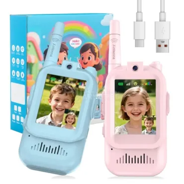 Комплект Детски Уоки-токита с Камера и USB зареждане