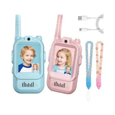 Комплект Детски Уоки-токита с Камера и USB зареждане