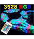Комплект 5 метра RGB диодна лента с контролер, дистанционно и адаптор