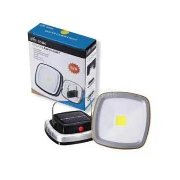 Компактна LED соларна лампа-Power Bank с кука за закачване
