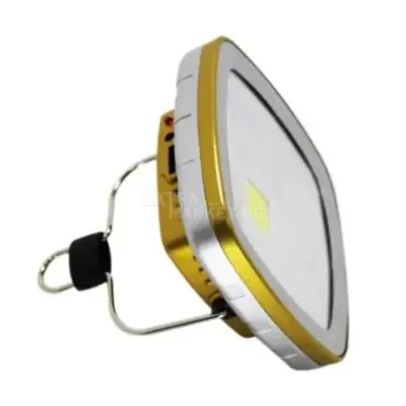 Компактна LED соларна лампа-Power Bank с кука за закачване