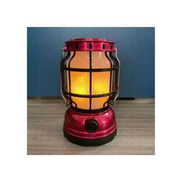 Къмпинг COB Led соларна лампа (Бяла светлина/Пламък) с акумулаторна батерия
