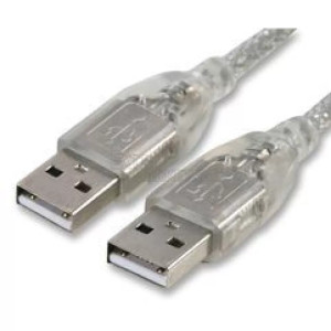 Кабел за пренос на данни от USB 2.0 към USB 2.0 (мъжко-мъжко)